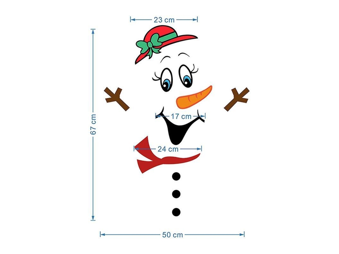 Adesivos Magnéticos De Natal Para Decoração De Carros E Geladeiras