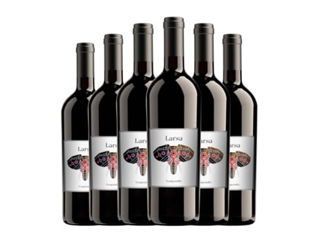 Vinho FAMILIA BASTIDA Larsa Selección Limitada Tempranillo La Mancha (0.75 L - 6 Unidades)
