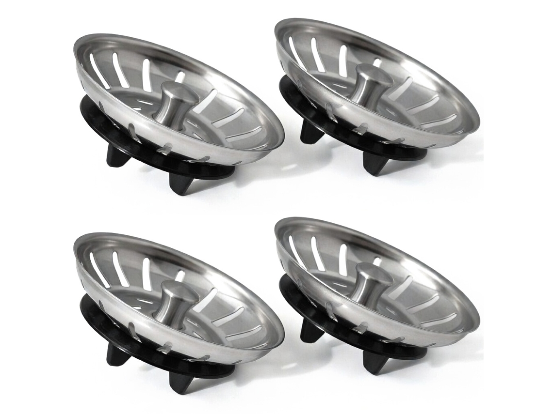 Pacote de 4 Plugues para Filtros de Pia AQUAFORGE compatível com Ikea