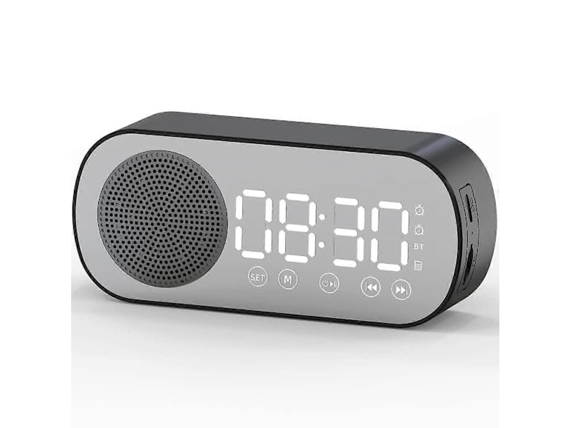 Rádio com Despertador, Pilhas, Usb e Ondas Curtas BRILVIBERA