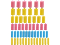 56 Stuks Spons-krultangen - Flexibele Haarstyling