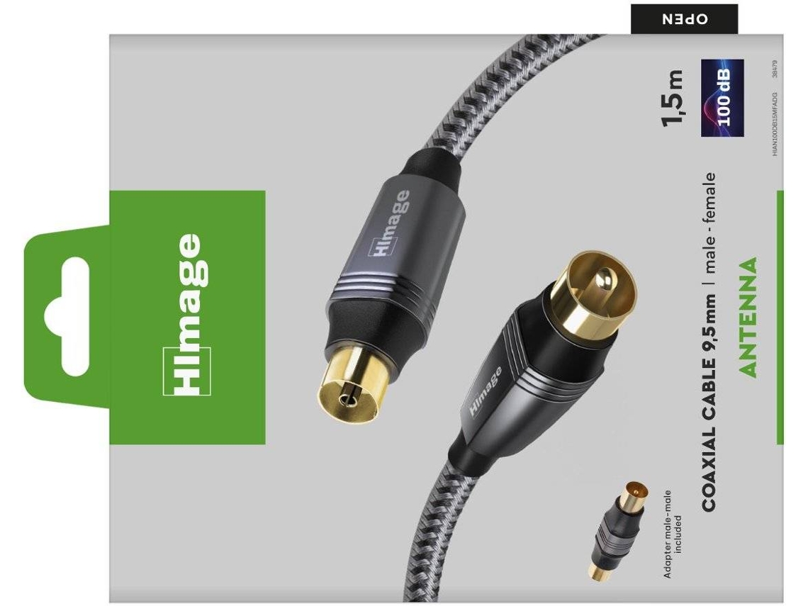 Cabo HIMAGE Antena 9.5Mm 100Db 1.5M 