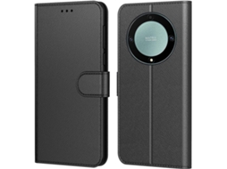 Capa Magic Lite Bolsos Cartões Para Honor, Huawei Huawei Honor Magic 5 Lite/honor X9a/honor X40 Hongwe. Pele Sintética