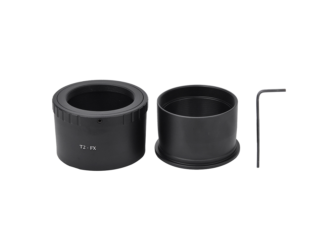 Anel Adaptador De Metal T2-fx Para Telescópio T Mount De 2 Polegadas Para Câmeras Fujifilm Fx Mount