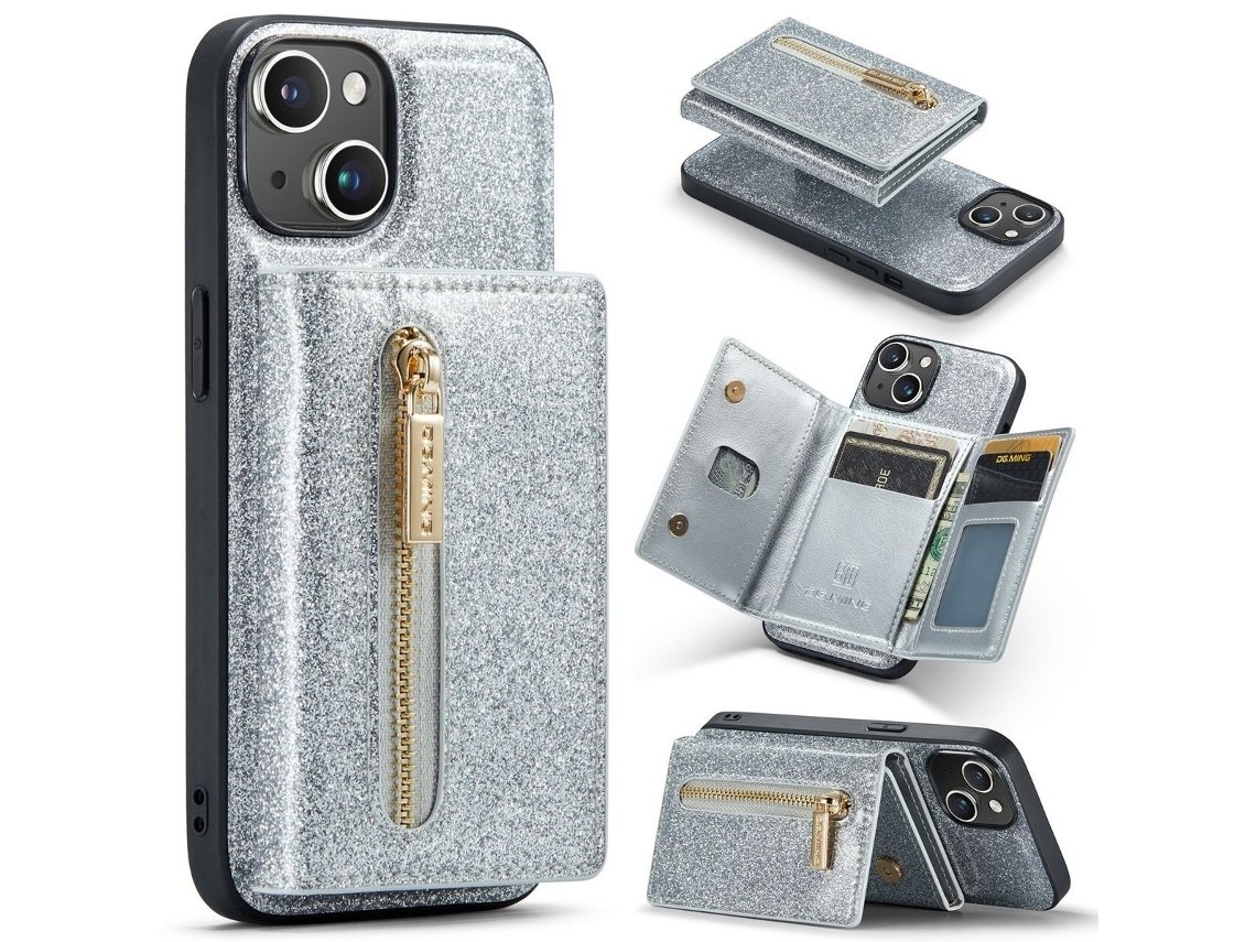 Capa Para Iphone 13 Pro Com Glitter