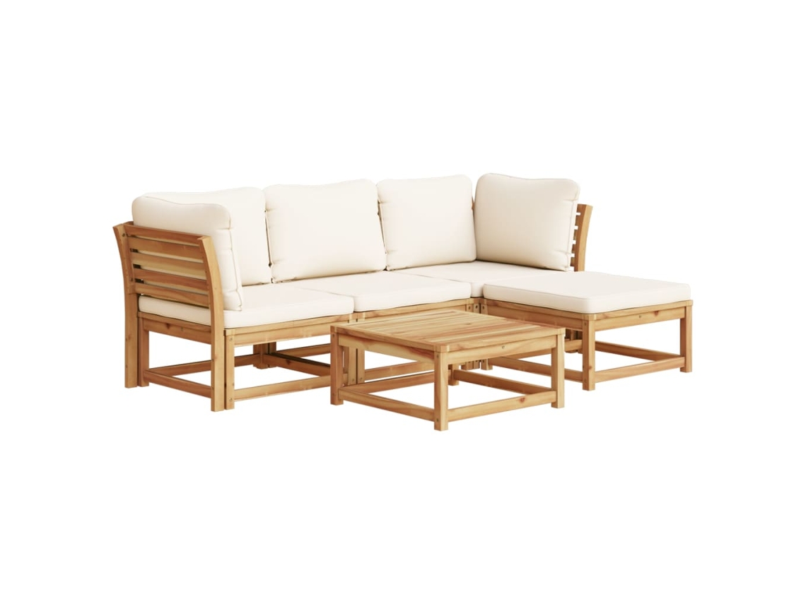 Garden Lounge Set, Garden Lounge Sets Vidaxl Marrom Madeira De Acácia (n/a)