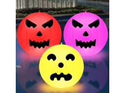 Rebe-2pcs Luces Flotantes Para Piscina Solar Led Con 2 Pegatinas De Diseño Fantasma Rgbw 16 Colores Ip68 Impermeable