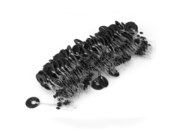 Parada de Flutuador de Pesca de Borracha Oval 100un