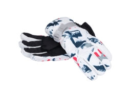 Luvas De Esqui Impermeáveis, À Prova De Vento, Antiderrapantes, Escovadas, Para Esportes De Inverno Em Clima Frio (vermelho E Br Aquaforge