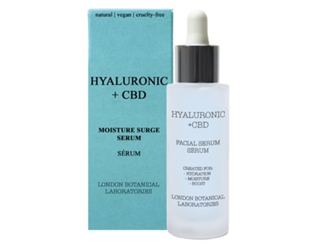Soro Hidratante Ácido Hialurônico Cbd 30Ml LONDON BOTANICAL LABORATORIES
