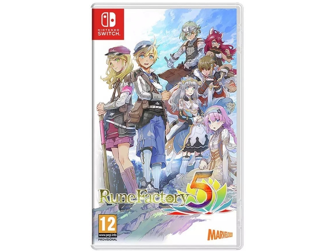 Jogo Rune Factory 5 Nintendo Switch
