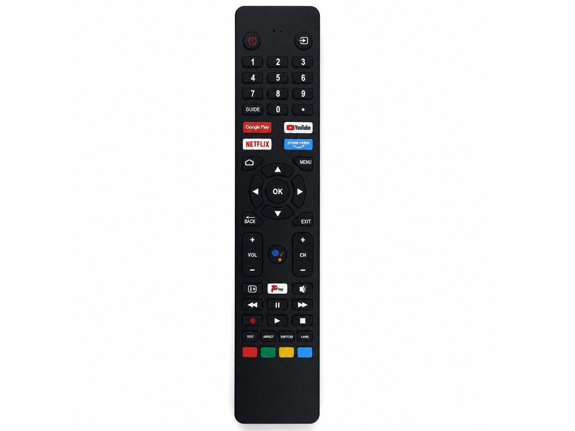 Comando À Distância Infravermelho Rm-c3250 Compatível Com Tv Jvc Lt-40ca890 E Lt-43ca790