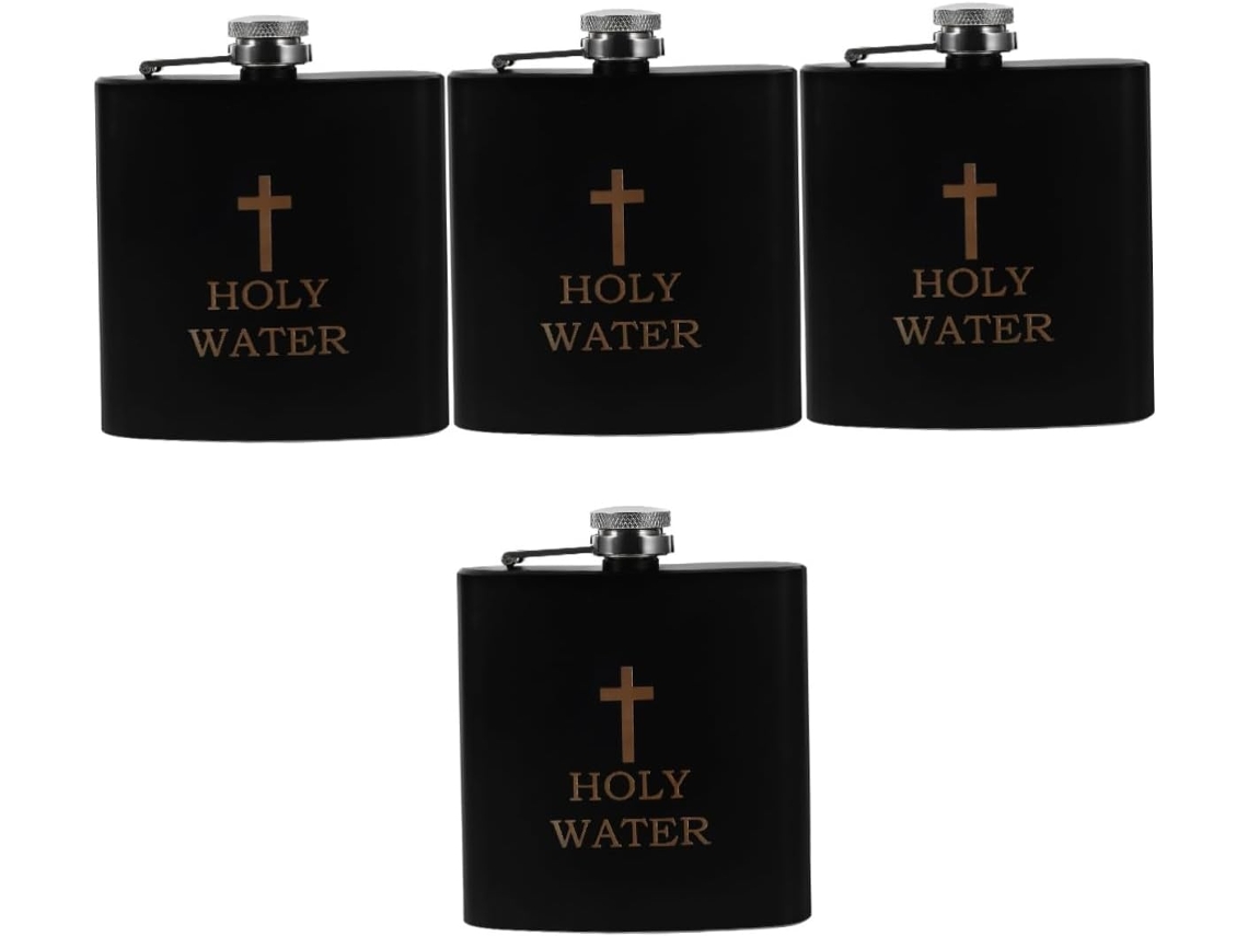 Conjunto De 4 Garrafas Térmicas Portáteis De Aço Inoxidável Para Vinho, À Prova De Vazamentos, Ideais Para Atividades.