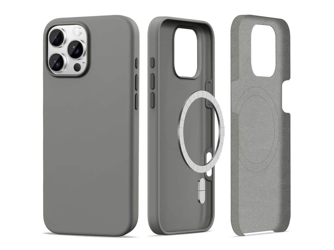 TECH PROTECT Silicone Para Iphone 16 Pro Max Para Proteção De Silicone Magsafe
