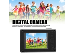 Câmera Digital Compacta 1080p Com Gravador De Vídeo Hd E Tela Lcd De 2.2 Polegadas