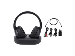 Fone De Ouvido Sem Fio Para Tv 2.4g Bluetooth 5.3 Com Base De Carregamento Para Idosos Plugue Eu