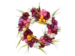 Laxiscreed Guirlanda Tulipa Artificial Multicolor 38cm Para Páscoa E Dia Dos Namorados
