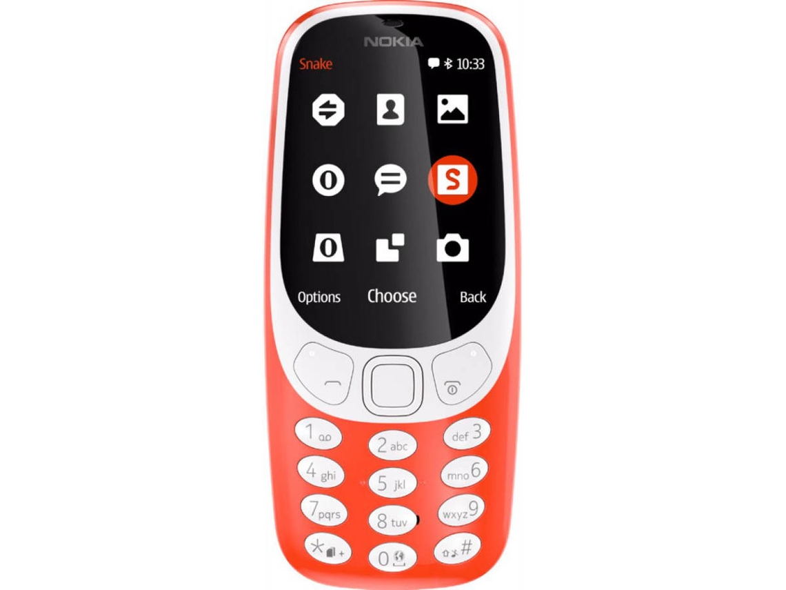 Telemóvel NOKIA 3310 (2.4'' - 2G - Laranja)