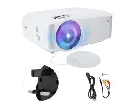 Projetor Pequeno Mini Portátil Para Cinema Em Casa 1280x720 Versão Padrão 100 240v Vvjijilly
