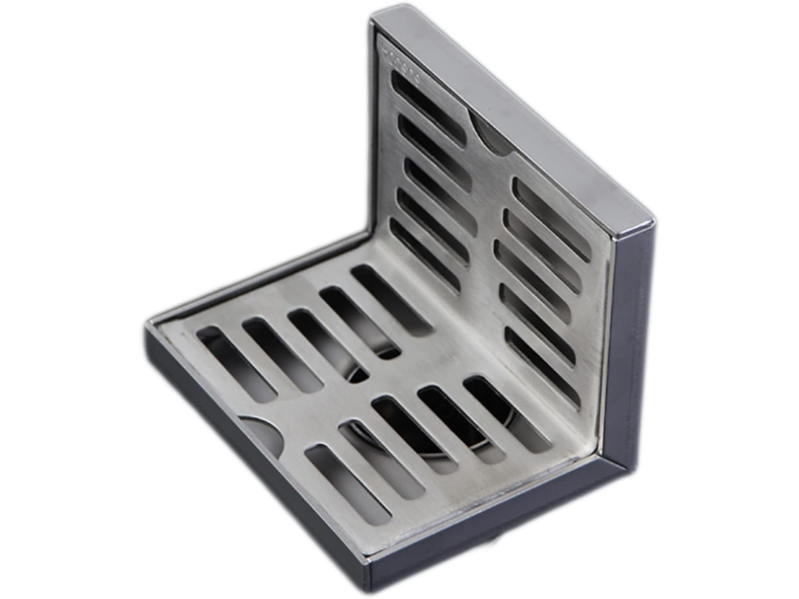 Ralo De Piso Para Banheiro, Ralo De Piso Para Banheiro Com Inserto Aço Inoxidável, Ralo De Chuveiro Com Grelha, Canal De