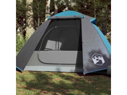 Vidaxl Tenda De Campismo Cúpula Para 2 Pessoas Impermeável Azul