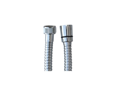 Flexo para Torneira de Chuveiro Inox Cor Cromada 1 55M G1/2-G1/2 Sistema Antitorção RAMON SOLER