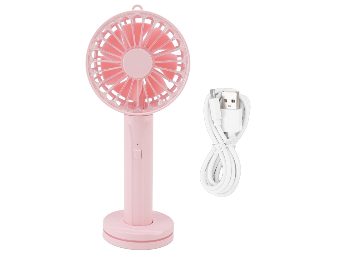 Mini Ventilador Portátil com Carregamento Usb e Vento Forte BRILVIBERA