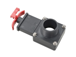 Maison Exclusive - Válvula De Regulação Para Piscina 2 Pcs 38 Mm