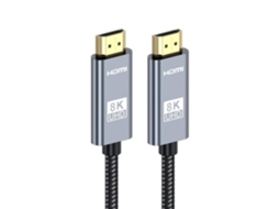 Cabo Hdmi 2.1 8k 60hz com HDR e Áudio AQUAFORGE