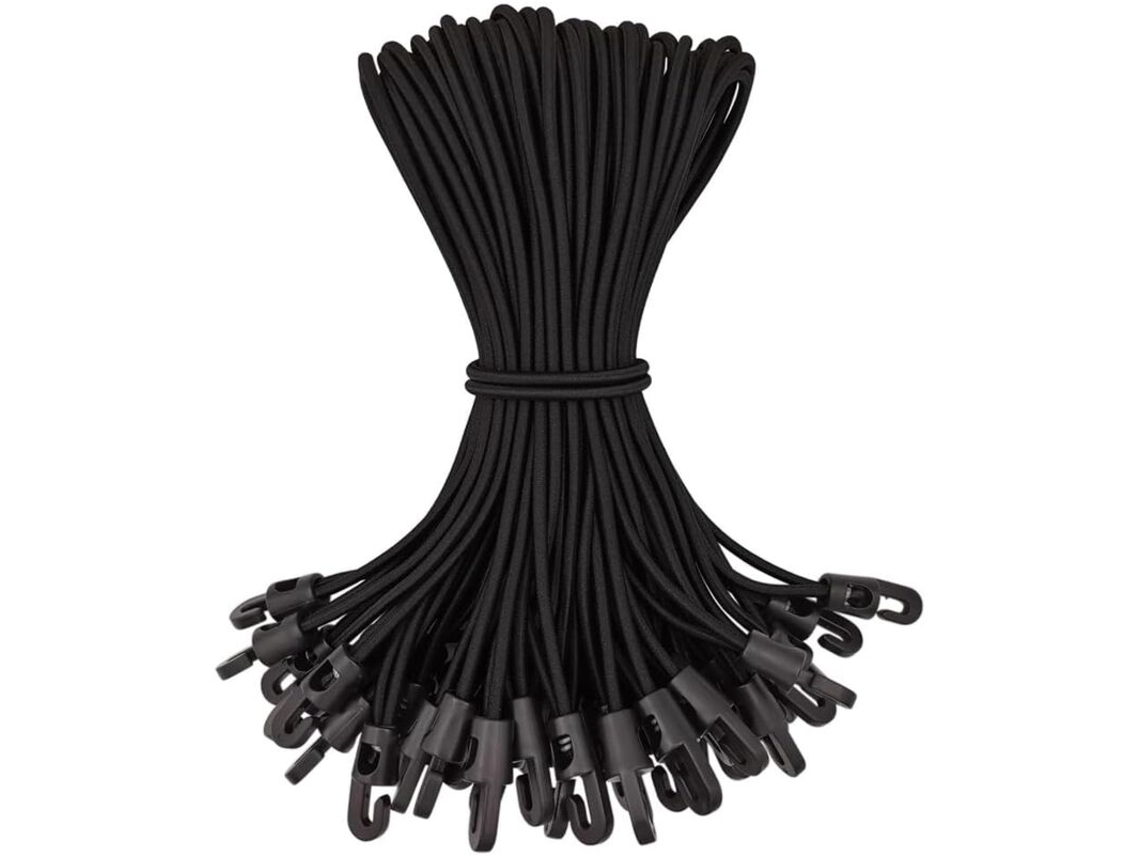 Pacote com 50 Elásticos Ganchos, de Alta Qualidade Ganchos para Coberturas Piscina. AQUAFORGE