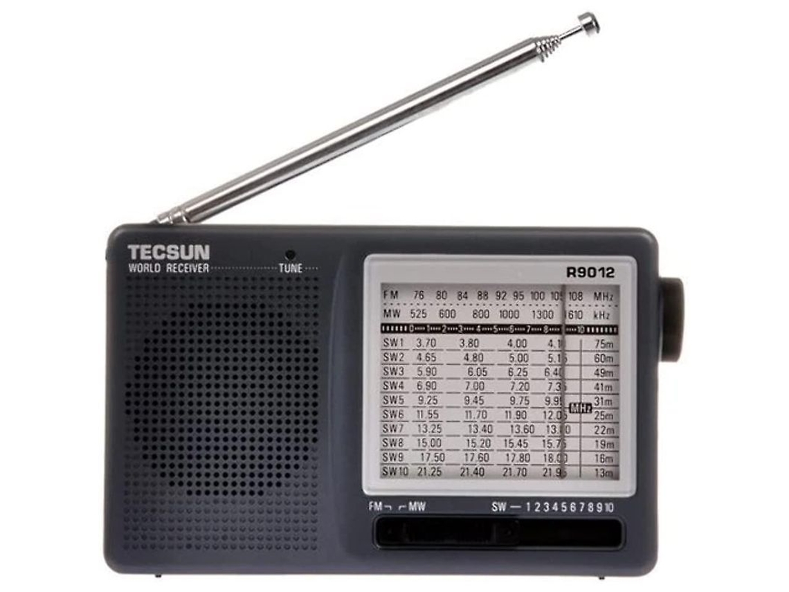 2026 rádio Portátil Digital de Ondas Curtas Am/fm/sw 12 Bandas Receiver R 9012 (1 10)