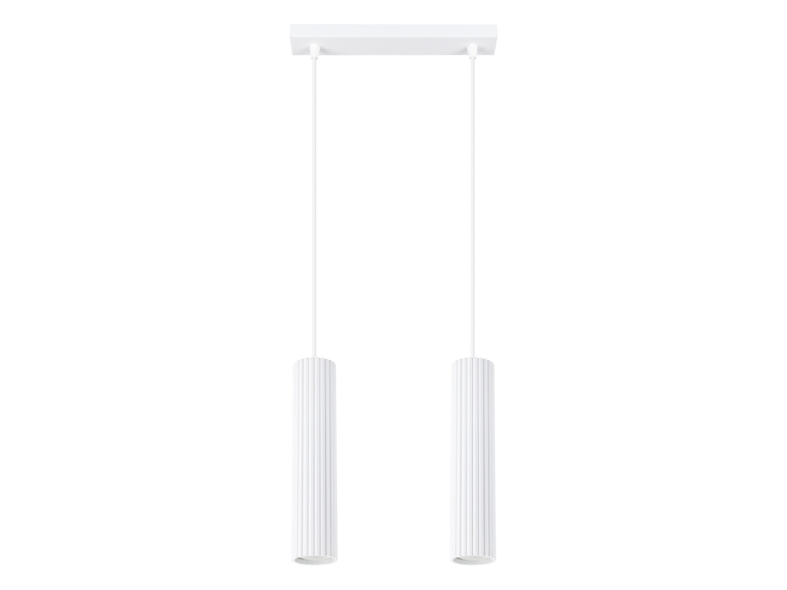 Sollux Sl.1536 Karbon Lámpara Colgante 2 Blanca