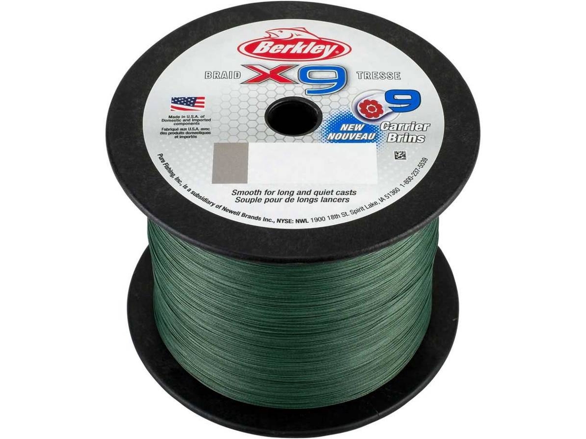 Linha de Pesca trançadas BERKLEY X9 (0.100 mm - 0,10 mm)