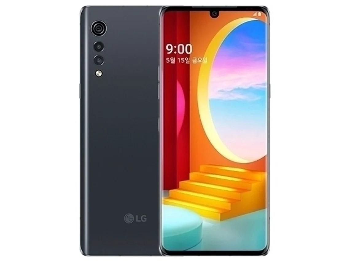 Telefone LG Velvet 128GB DS Preto (Recondicionado Sinais de Uso)