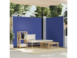 Vidaxl Toldo Lateral Retrátil 160x600 Cm Azul