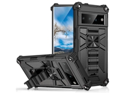 Capa Resistente para Google Pixel 6 Pro, Material TPU+PC+Metal | S/MARCA