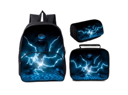 Naruto Conjunto de Três Peças Estilo Bolso Redondo de 16 Polegadas 1 BRILVIBERA