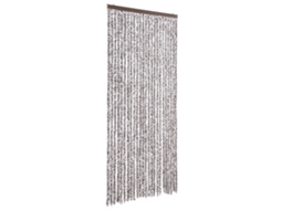 Fly Curtain, Fly Curtains Vidaxl Marrom Polipropileno (100 X 200 Cm)