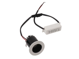 Spot LED Embutido 3w Alumínio Dissipação Calor 85-265v para Lar Hotel 30mm Furo | S/MARCA