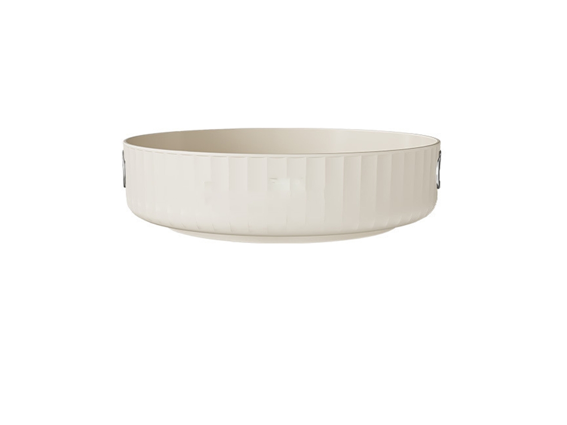 Prateleira Rotativa de Plástico para Cozinha, Prato Multifuncional Mesa S/MARCA