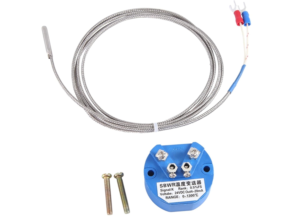 Sonda De Sensor Termopar Tipo K - Componentes Do Módulo Transmissor