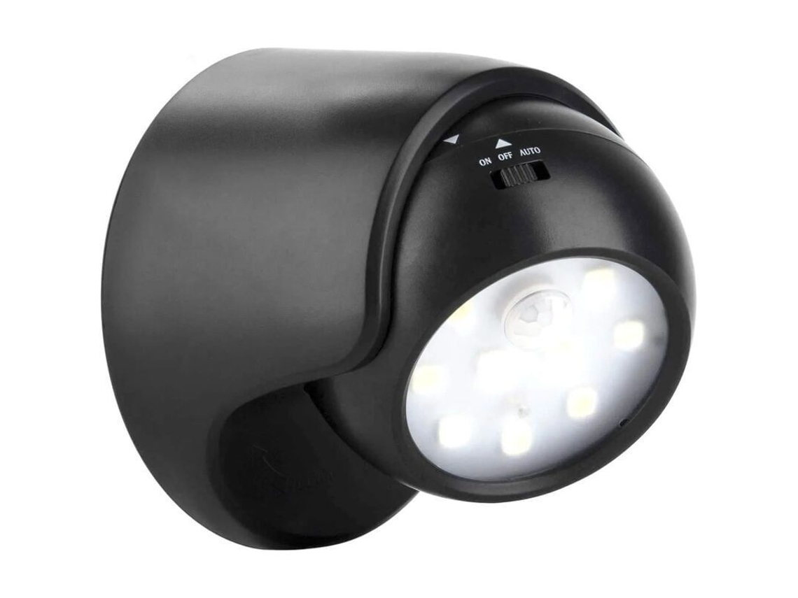 Luz de Inundação LED Sem Fio, Sensor de Movimento, Bateria, Classe A+++ | S/MARCA