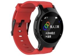 Pulseira De Silicone Para Garmin Forerunner 225 Vermelho Hexinyigjly