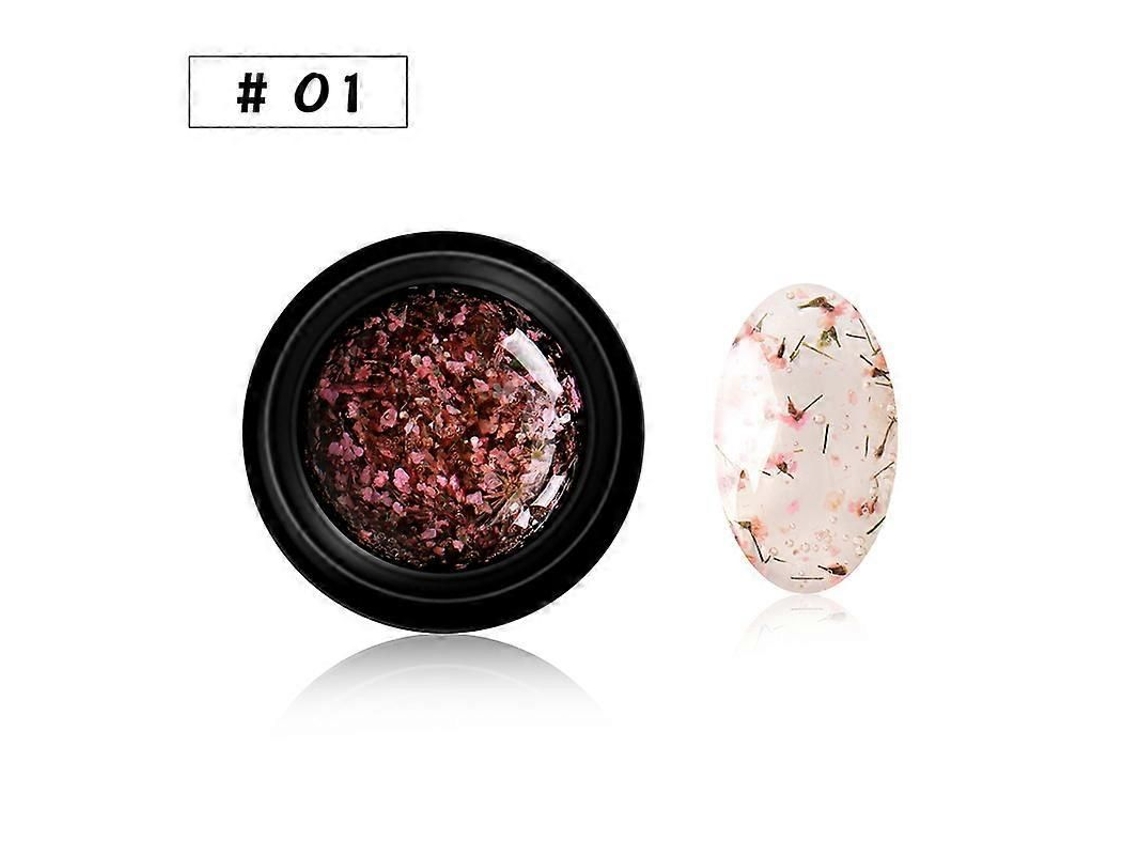 Gel de Unha Flor Seca Polonês Uv Led Esmalte Unhas Não Danifica Inofensivas para Design Arte GOKOCO