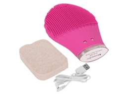 Escova Elétrica Facial Silicone Impermeável Para Remoção De Cravos E Acne