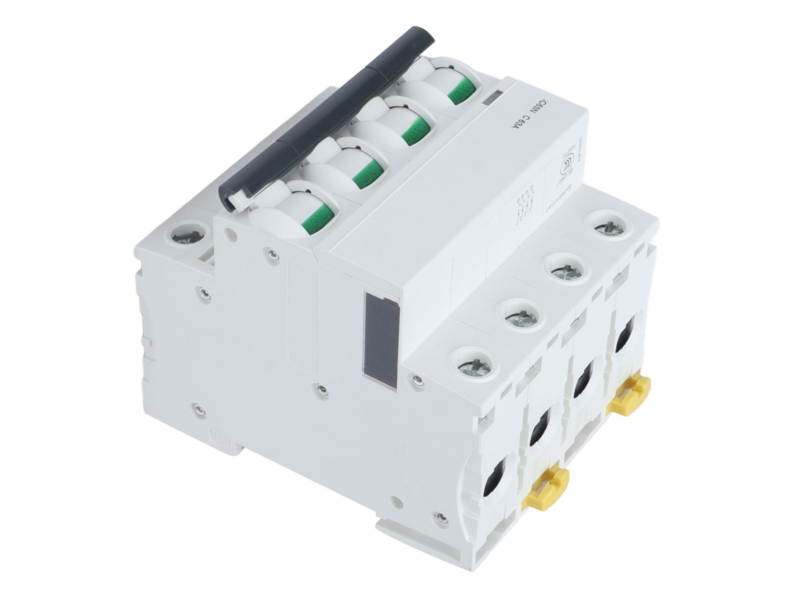 Laxiscreed Disjuntor Modular 4p Ac 400v 63a Para Uso Doméstico