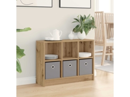 Vidaxl Buffet Carvalho Artesanal 73,5 X 22,5 X 53,5 Cm