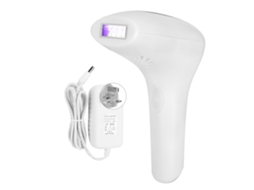 Depilador Elétrico Profissional IPL 2026 com Plugue Branco (100-240V) - Modelo Reino Unido