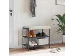 Vidaxl Almofada De Banco Veludo Creme Profundidade 35 Cm