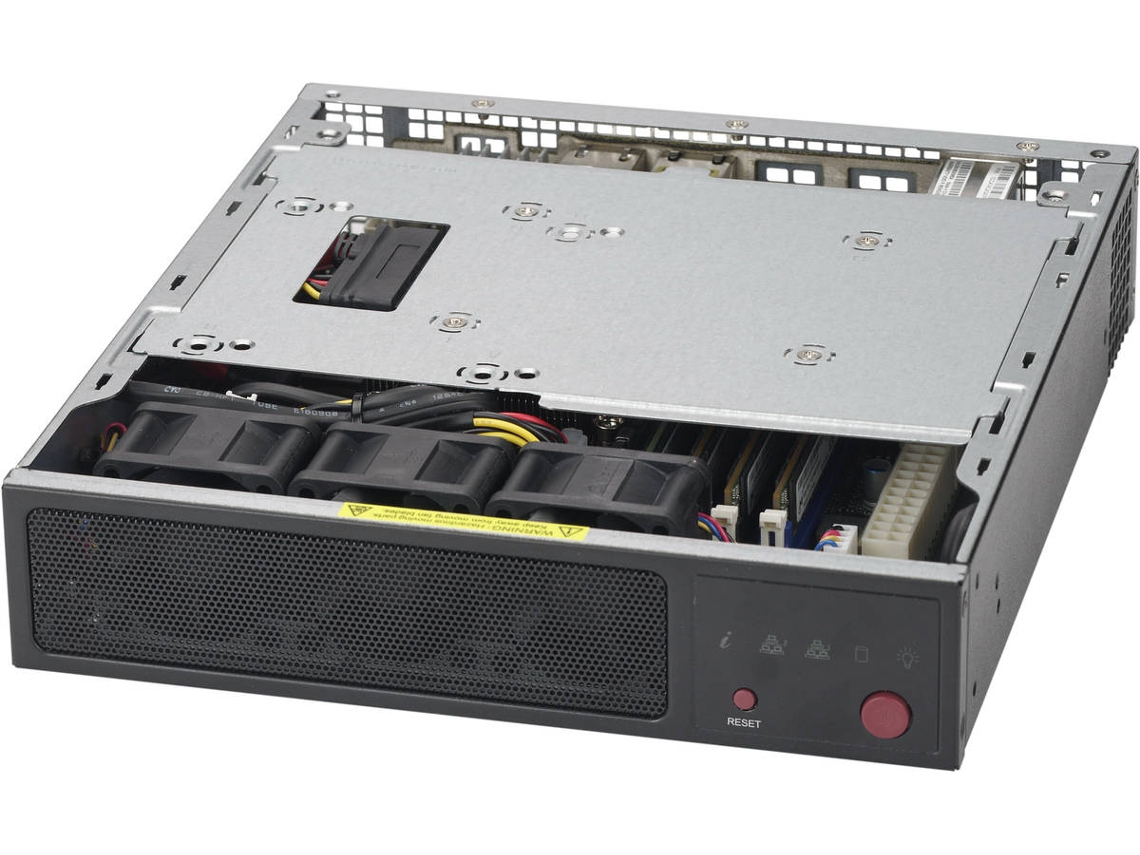 Caixa PC SUPERMICRO CSE-101F (Rack - Preto)